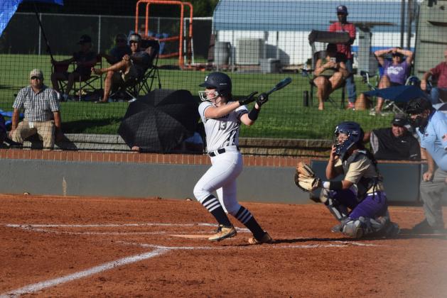 Gabby Whiddon capped off the win with a grand slam. (Photo/Mark Turner)