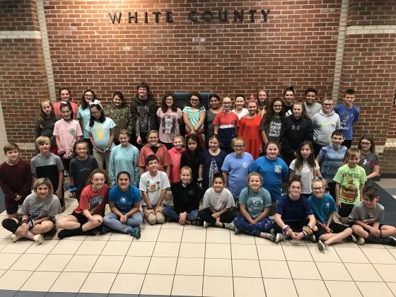 he 2019-2020 Project Unify Club members took this group photo last year. (Submitted photo)