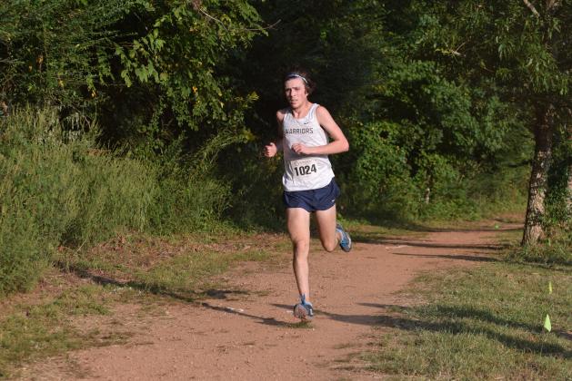 Eamonn O'Bryant had the best finish of the day for WCHS, placing 23rd overall in the boy's race.