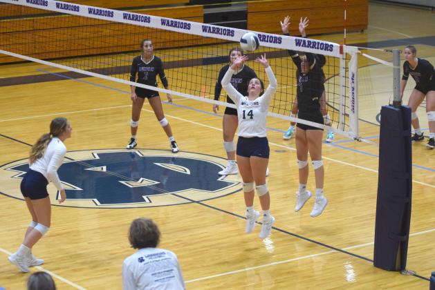 Freshman Linsey Burke surpassed the 500-assist mark last week during a win over Lumpkin County, setting a single-season school record. (Photo/Mark Turner)