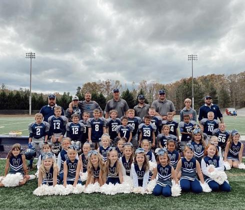 The Warriors' 7U team takes on Chestatee in the MAC championship game Saturday at 11 a.m. at Chestatee High School in Gainesville. Chestatee (7-0) was the regular champion, while the Warriors (6-1) were the runner-up.  (Photos/Courtesy of the White County Recreation Department)