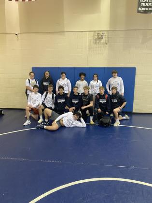 The WCHS squad finished second at the King of the Mountain Tournament last weekend in Hiawassee. Shown are, front, Devin Sullens; first row, Josh Daniels, Ashton Pickett, Isaiah Whitlow, Caden Autry, Cam Winkler, Michael Harris, and Lance Hildebran; back row, Seth Stonecypher, Jeb Robinson, Landon Bulgin, Kane Lowery, Sidney Sullens, and Breydan Ivester. (Photo/WCHS Athletics)