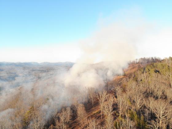 Photo courtesy White County Batt Chief, Drone Operations