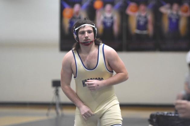Devin Sullens will take on Gilmer County's Dylan Galloway in the state finals Feb. 11 in Macon. (Photos/Mark Turner)