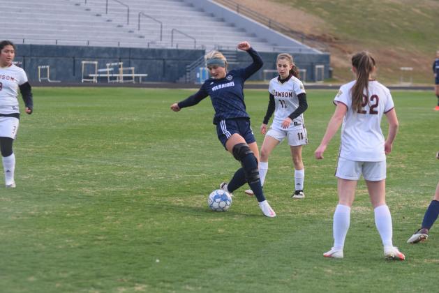 Madison Hunter, above, and the Lady Warriors are currently ranked No. 2 in the latest Class AAA polls. (Photo/Mark Turner)