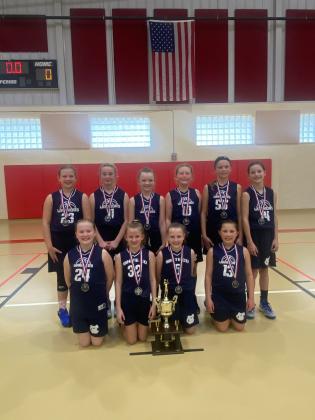 The 10U girl's team finished second last week at the District 7 tournament, earning a bid to the Class C State Tournament this weekend in Clayton. (Photo/WCRD)