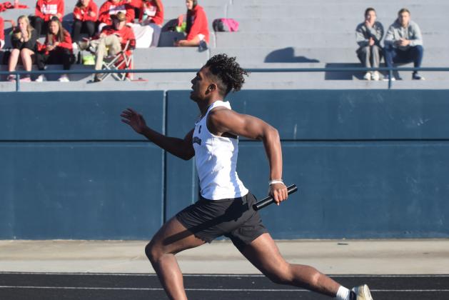 White County's Darius Cannon won a pair of individual events to lead the track teams to the boy's and girl's team titles at the Warrior Invitational last Friday in Cleveland. (Photos/Mark Turner)