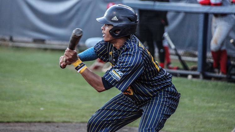 Julian Galassi had two hits and an RBI in the series finale against Kentucky Christian. (Photo/TMU Athletics)