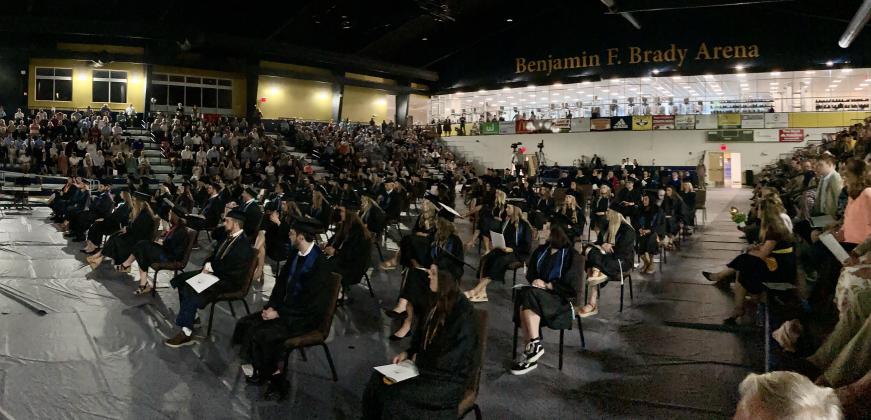 TMU held two separate commencement ceremonies.
