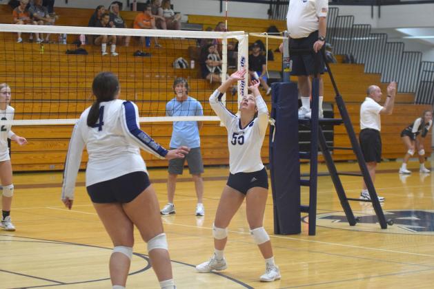 Lindsey Burke was an All-Region pick last year as a freshman, and will be a key cog in the Lady Warriors' attack this fall. (Photo/Mark Turner)