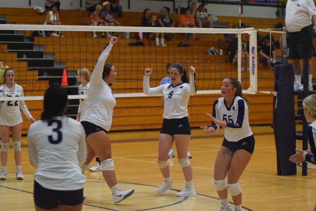 Abbie Rankle and the volleyball team plays a preseason scrimmage next week. (Photo/Mark Turner)