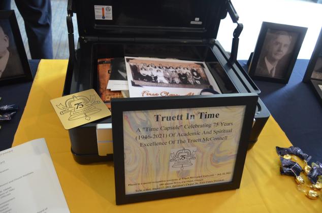 A time capsule is being prepared to be sealed for 25 years and opened on TMU’s 100th anniversary in 2046.