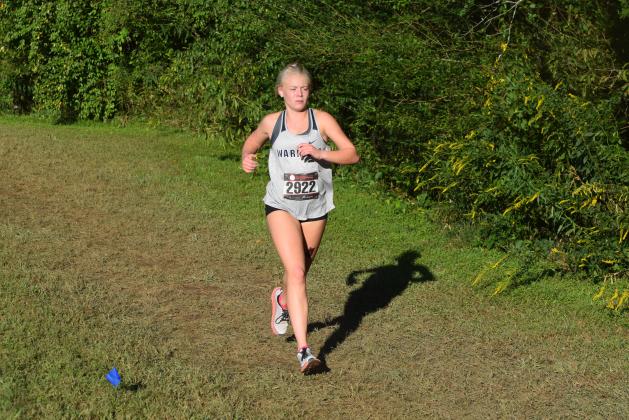 Nealeigh Broadwell finished 18th last year at the Class AAA state meet. (Photo/Mark Turner)