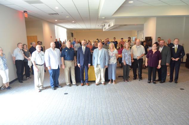 Shown is part of the crowd that attended the event, held at TMU’s George Blaurock Student Wellness Center on July 23. (Photos/Wayne Hardy)