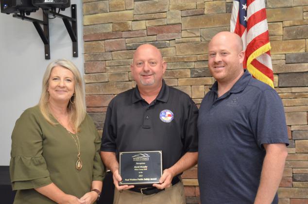 David Murphy received the inaugural Neal Walden Public Safety Award. (Photo/Stephanie Hill)