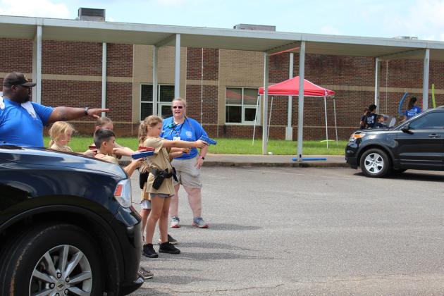 Heidi Groce at the Junior Law Enforcement Camp. (Photo courtesy Megan Bennett)