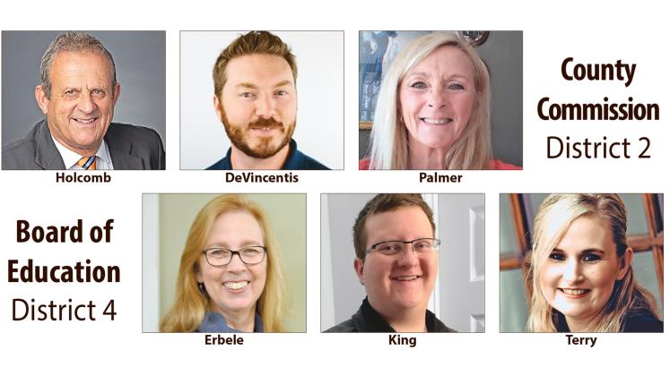 Four county seats are up for election in the upcoming May primary.