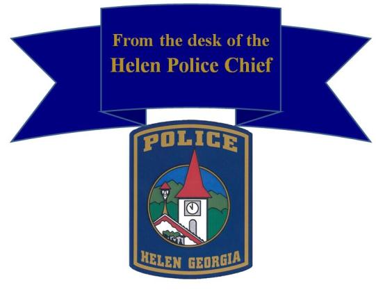 News Helen Police Chief Aletha Barrett gave an update on the K-9 Unit and personnel to the Helen City Commission.