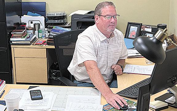 Darrell Westmoreland became Helen’s new city manager after Jerry Elkins retired in December.