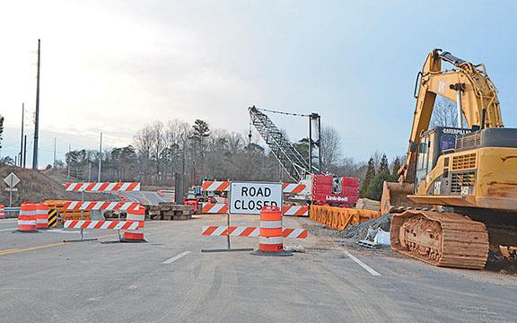 A portion of the Appalachian Parkway is closed for repairs. (Photo/Linda Erbele)