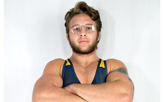 Matt Jenkins, a WCHS graduate, finished fifth at the NAIA wrestling tournament. (Photo/Reinhardt Athletics)