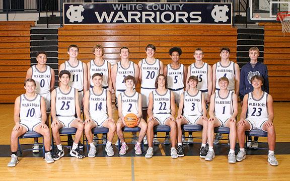 The White County Warriors won the school's first region championship, knocking off Gilmer High School in the 7-AAA title game in late February. The Warriors advanced to the state tournament for the third year in a row under head coach Robbie Bailey, which is also a first for the boy's program. (Photo/Staci Suhoff)