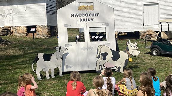 Events include a puppet show that shares the history of the farm. (Photo/submitted)