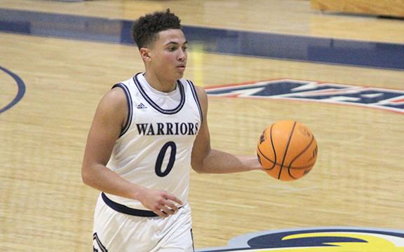 Braxton Anderson sealed the win with a pair of free throws in the final seconds of overtime. (Photos/Eli Shoemake)
