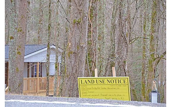 February: Many in the community have begun to dread seeing the yellow signs pop up that indicate someone is requesting a conditional-use permit for short term rental. (Photo/Linda Erbele)