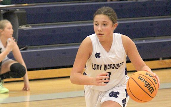 Ansleigh Vandiver and the Lady Warriors took on Fannin County in the semifinals Wednesday in Cleveland.