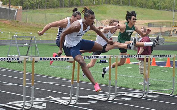 Vondre Nelson swept the hurdles' titles last year at the region meet. (Photo/Mark Turner)