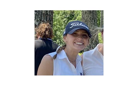Billi Kayl, above, and Maddie Hall both shot 42 in the Lady Warriors' win Tuesday over Tallulah Falls. (Photo/WCHS Golf)