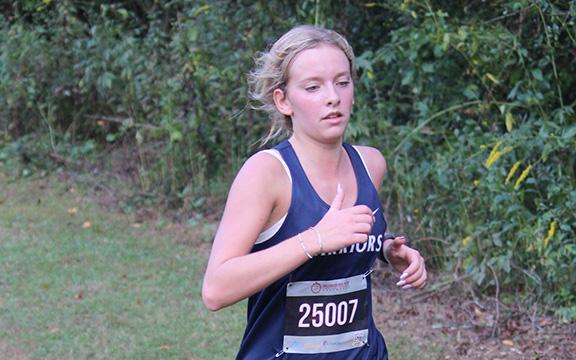 Madi Black and the WCHS runners will be vying for spots in the Class AAA state meet on Saturday at Unicoi. (Photo/Mark Turner)