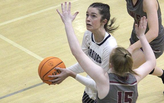 Kylie Watkins had 20 point, 17 rebounds and six blocks in the win over Chestatee. (Photo/Mark Turner)