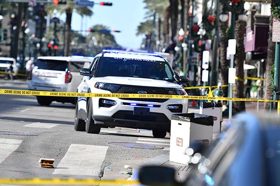 New Orleans Police Department along with other agencies are involved in an ongoing investigation regarding the attack that killed 15 people and injured dozens more on Bourbon Street on the morning of Wednesday, Jan. 2. WADE CHEEK/CNI NEWS SERVICE
