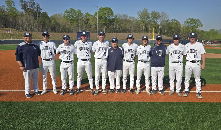 White County High School baseball seniors
