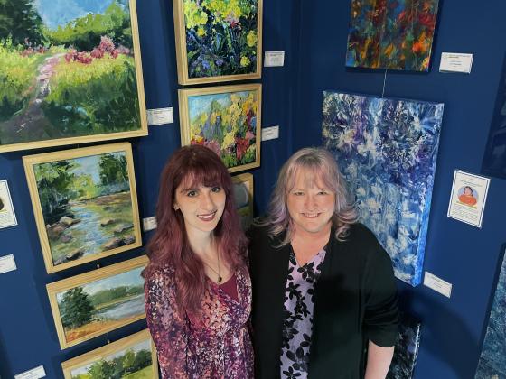 Emma Caughman and Melanie Rosdahl