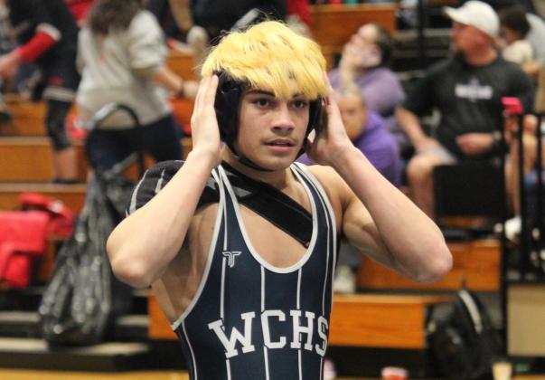 For the first time in school history, the White County Warriors had three runner-up finishes at the Georgia High School Association State Wrestling Championships, including sophomore Hunter Smith (pictured). He was joined by seniors Davin Lightsey and Mason Autry. All made the finals during the Class AAA state championship round in Macon. The trio helped lead the Warriors to a fourth place finish in the team standings, the highest team finish ever in the traditional state tournament, bettering the fifth pla