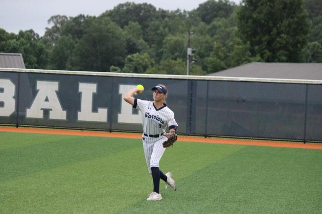 Maddie Kate Hall had two hits and picked up the win in the circle in the Lady Warriors' 17-10 victory over Franklin County. MARK TURNER /WCN