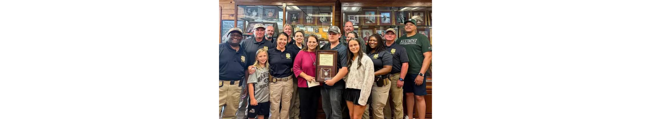 TMU's Ethan Ledford is the youngest inductee in the Georgia Trapshooting Hall of Fame. TMU ATHLETICS