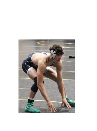 Sam Harkins picked up several wins in the 165-pound class during the duals tournament. MARK TURNER/WCN