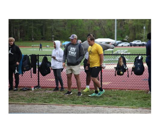 Kyle Stringer, left, served as a graduate assistant at Truett McConnell. TMU ATHLETICS/SPECIAL