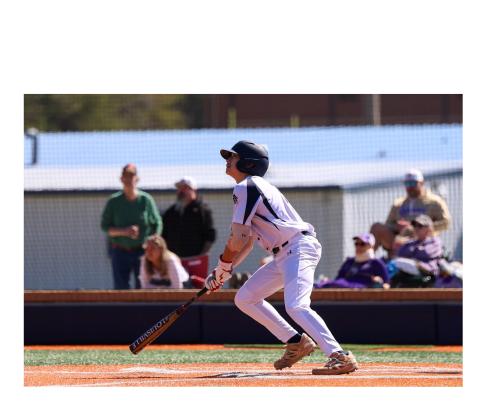The White County junior varsity baseball team is off to a 2-4 start this season, picking up wins over Cherokee Bluff and Lumpkin County. The Warriors take on Dawson County on Saturday in Cleveland, with the first pitch set for 11 a.m. Members of the JV team are Wes Jones, Lane Bray, Garrett Wilson, Matthew Holcomb, Cade Hunt, Weaver Bartlett, Branson Padgett, Gunner Martin, Ben Greene, Aaron Payne, Wes Summers, Parker Shobert and Jonah Cash. Parker Shobert heads to first base. JENNIFER KNIGHT