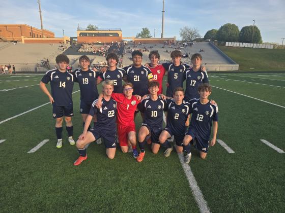 The senior members of the WCHS boy's soccer team are, front from left, Avery Stewart, Tozar Hicks, Aiden Palmer, Roman Mashburn and Jaden Jarvis; back row, Seth Dixon, Trent Ravan, Matthew Byrne, Angel Herrera, Jon Moore, Rylan Cantrell and Zach Glenn.. MARK TURNER/WCN