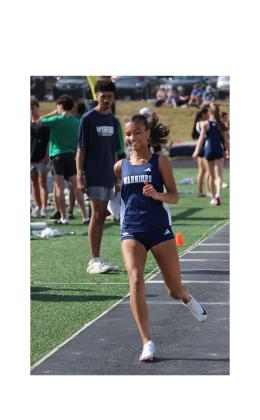 Kady McCollough is part of the WCHS contingent at the state meet in Athens. MARK TURNER/WCN