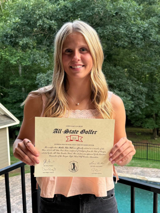 WCHS' Maddie Kate Hall was named to the Class AAA All-State girl's golf team. WCHS ATHLETICS/SPECIAL