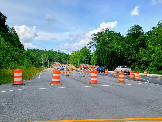 Motorists passing through on Highway 441 and visitors to the City of Dillard should use caution as there is ongoing road construction in the area. MEGAN HORN/CNI