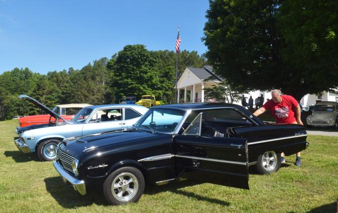 Classic cars of every make and model were parked on display at Zion Interdenominational Church last Saturday.