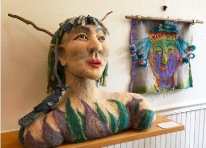 The “Agnes' Women” exhibit is on display at the Sautee Nacoochee Center gallery now through Aug. 23. The artists represent four generations of the Agnes Stephens' family. SUBMITTED PHOTOS