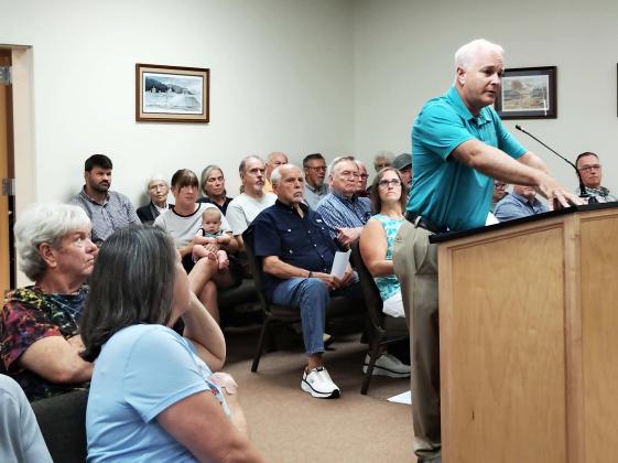 White County Sheriff Rick Kelley told the county commission that 18 students have so far been arrested for vaping since Jan. 1 of this year. DENISE ETHERIDGE/WCN